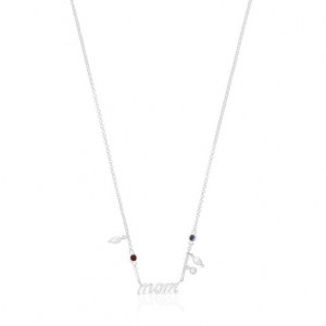 Tous Mom With Cultured Pearls Halskette Silber | Österreich-JUVAXF653