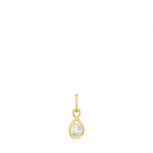 Tous Moonstone Alma Motif Anhänger Gold | Österreich-TBLWDV563