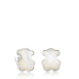 Tous Mother-of-pearl Nacars Ohrringe Silber | Österreich-UBIOSW752