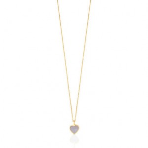 Tous Mother-of-pearl Xxs Heart Halskette Gold | Österreich-SHYGXB610