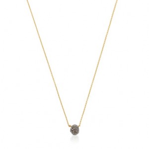Tous Nenufar With Diamonds Halskette Gold | Österreich-BQLTMK607