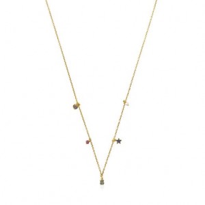 Tous New Motif With Gemstones Pearl Halskette Gold | Österreich-IJHCDR057