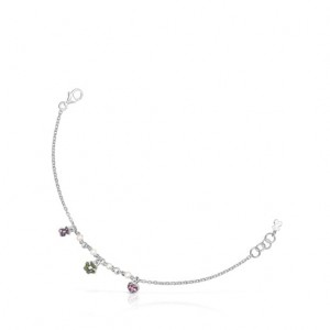 Tous New Motif With Pearls Gemstone Motifs Armband Silber | Österreich-UOIVHS523