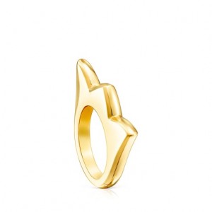 Tous New Sweet Dolls Tulip Ring Gold | Österreich-HZETPX509