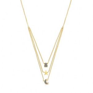 Tous Nocturne With Diamonds Halskette Gold | Österreich-LOJYWZ241