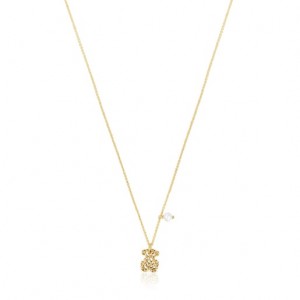 Tous Oceaan With Pearl Halskette Gold | Österreich-BTRGNK350