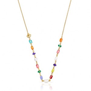 Tous Oceaan With Pearls Halskette Gold | Österreich-PSKDHA325