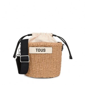 Tous One- Scoubidou Schultertasche Braun | Österreich-JGCWKB372