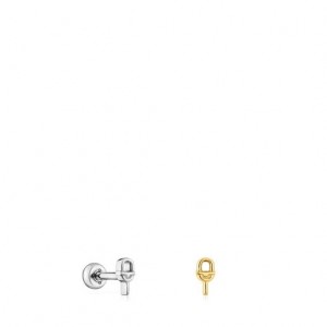 Tous Pack Of Manifesto Ear Steel Ohrringe Gold | Österreich-PSBMIA928