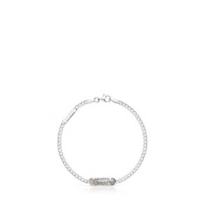 Tous Papa With Tourmalinated Quartz Armband Silber | Österreich-PVLNDX874
