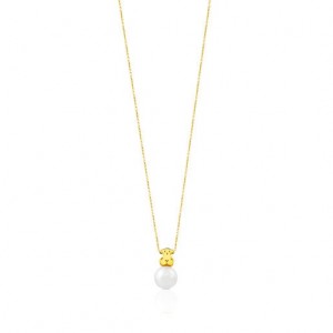 Tous Pearl Sweet Dolls Halskette Gold | Österreich-OUTLHJ024