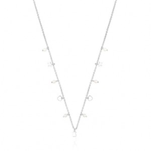Tous Pearls Cool Joy Halskette Silber | Österreich-IMYPCO806
