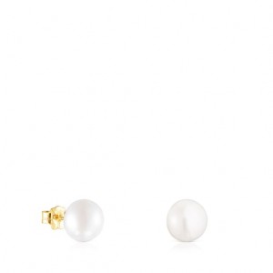 Tous Pearls Pearls Ohrringe Gold | Österreich-PVYGDA120