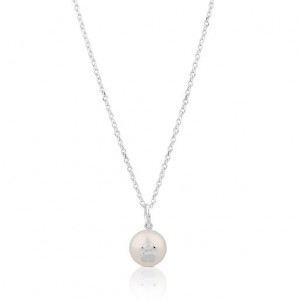 Tous Pearls Sweet Dolls Halskette Silber | Österreich-CJIKOV164
