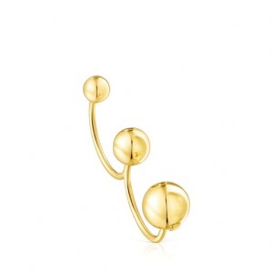 Tous Plump Double Open Ring Gold | Österreich-PCIUTF089