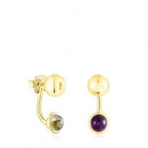 Tous Plump With Gemstones Ohrringe Gold | Österreich-PDIUGO032