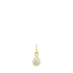 Tous Prasiolite Alma Motif Anhänger Gold | Österreich-YZGVRN059