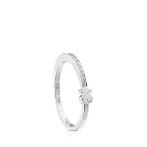 Tous Puppies Ring Silber | Österreich-OENXTG851