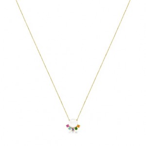 Tous Real Sisy With Pearl Gemstones Halskette Gold | Österreich-WKPNTF096