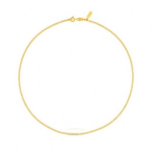 Tous Rings 45 Cm Chain Halskette Gold | Österreich-ZWBHCQ876