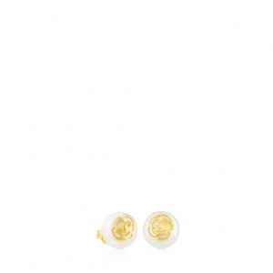 Tous Rosa D Abril With Pearl Ohrringe Gold | Österreich-GHBZJM705