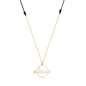 Tous San Valentin With Mother-of-pearl Halskette Gold | Österreich-GBQAEH923