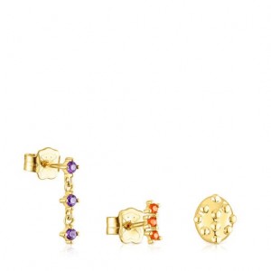 Tous Set Of Virtual garden With Sodalite Chrome Diopside Ohrringe Gold | Österreich-KBYIMW143