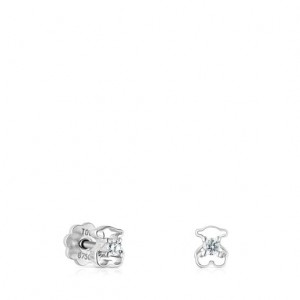 Tous Silueta With Diamonds Ohrringe Silber | Österreich-XQSKFH231