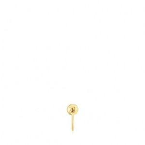 Tous Single Hoop Sylvan Ohrringe Gold | Österreich-KCYVRQ374