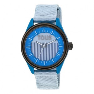 Tous Sky Solar Powered Analogue Vibrant Sun Uhren Hellblau | Österreich-TUBWKJ042