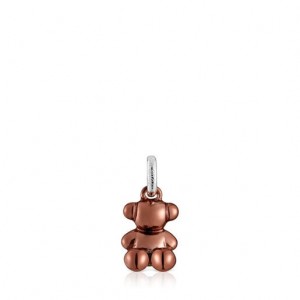 Tous Small Bold Bear Steel Anhänger Braun | Österreich-YDGOKM708