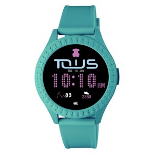 Tous Smarteen Connect With Silikon Riemen Uhren Blau | Österreich-HMYXOE357