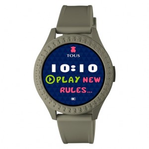 Tous Smarteen Connect With Silikon Riemen Uhren Olivgrün | Österreich-CJTZLS362
