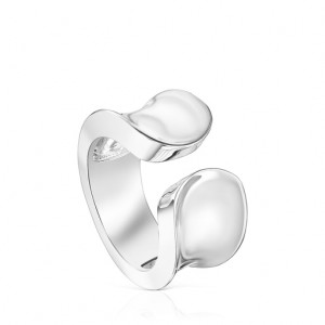Tous Smooth Basics Open Ring Silber | Österreich-NVBEAZ072