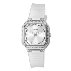 Tous Steel Analogue With Zirconias Gleam Fresh Uhren Weiß | Österreich-CHIDRT028