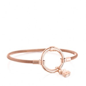 Tous Steel Hold Armband Rosa Gold | Österreich-LWHODR396