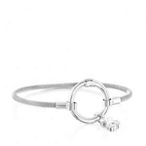 Tous Steel Hold Armband Silber | Österreich-IKRYAD862