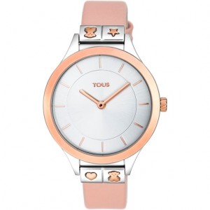 Tous Steel Lord With Nude Leder Riemen Uhren Beige | Österreich-CBQZMW269