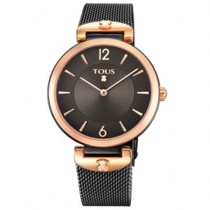 Tous Steel Mesh Uhren Schwarz | Österreich-PNEHYS476
