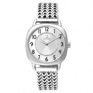 Tous Steel Osier 1920 Uhren Silber | Österreich-FKANUO317