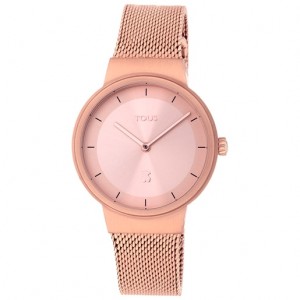 Tous Steel Rond Mesh Uhren Rosa Gold | Österreich-PUHMVF970