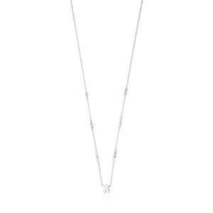 Tous Super Power With Pearls Halskette Silber | Österreich-BCFMRL914