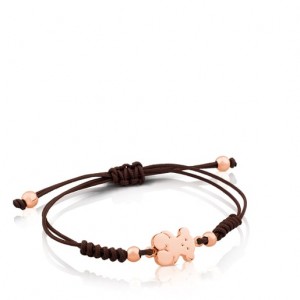 Tous Sweet Dolls Bear Armband Schwarz Rosa Gold | Österreich-UNJLPQ837