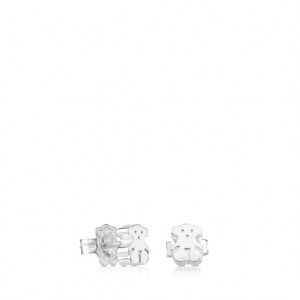 Tous Sweet Dolls Bear Motif Ohrringe Silber | Österreich-NZVDGR407