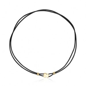 Tous Sweet Dolls Elastic Halskette Gold Schwarz | Österreich-DLMJYN504