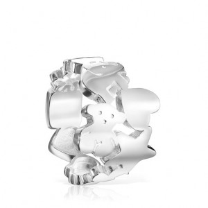 Tous Sweet Dolls Ring Silber | Österreich-GCROQF361