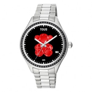 Tous T Shine Connect With Steel Wristband With Cubic Zirconias Smartwatches Silber | Österreich-OGWNUP748