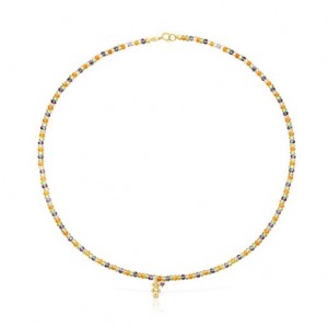 Tous Teddy Bear Choker With Gemstones Kettenriemen Mehrfarbig | Österreich-DEGNUZ281