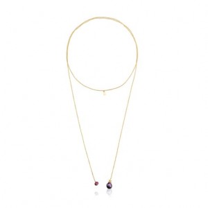 Tous Teddy Bear Gems Open With Pearl Halskette Gold | Österreich-PGRLMB423