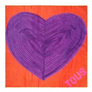 Tous Toppings Foulards Orange Lila | Österreich-KZBEWL915
